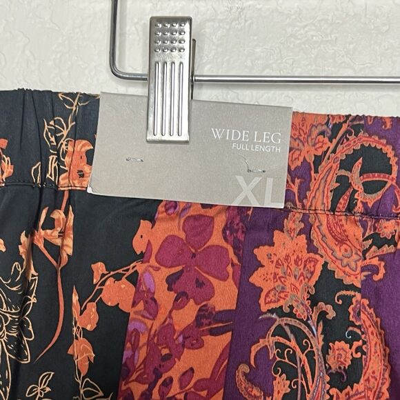 Soft Surroundings Curio Pants Wide Leg Elastic Waist Pull On Boho XL New y12 - Picture 6 of 8